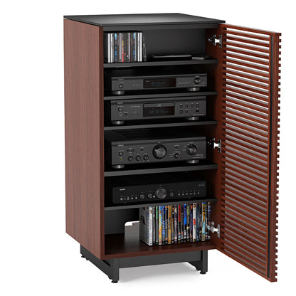 BDI Corridor 8172 Audio Tower (Chocolate Stained Walnut)
