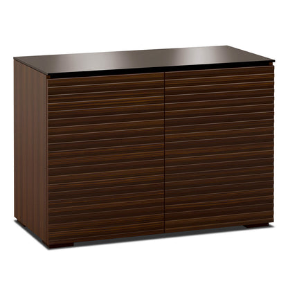Salamander Chameleon Collection Zurich 323 RM Twin Pro Audio Rack (Horizontal Wood Pattern with Black Glass Top)