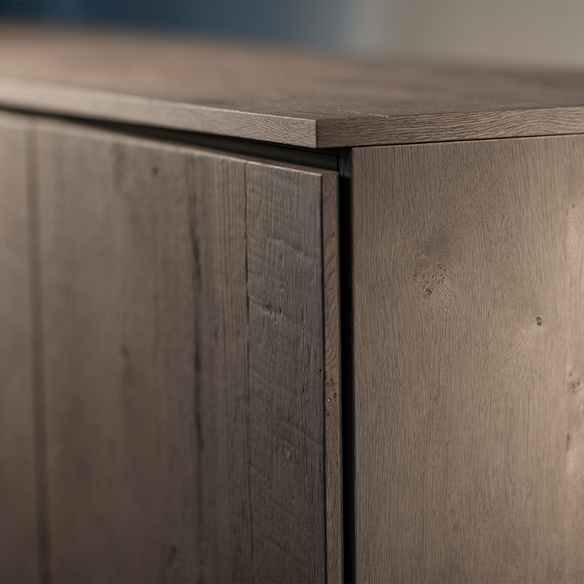 Salamander Chameleon Collection Lancaster 323 RM Twin Pro Audio Rack (Rough-Sawn Barnboard Oak)