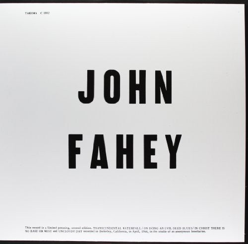 John Fahey: Blind Joe Death [ Record ]
