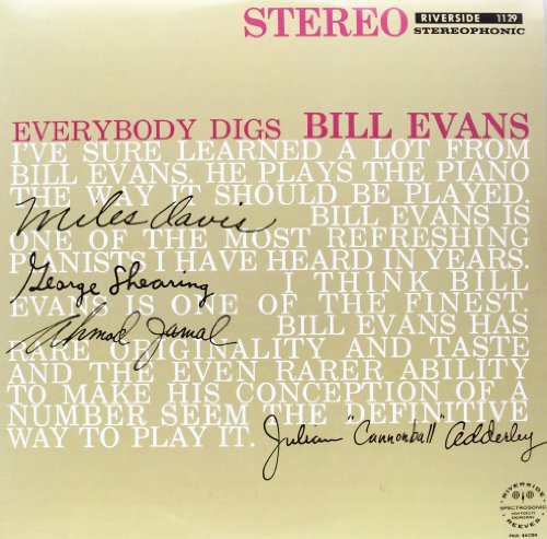 Bill Evans: Everybody Digs Bill Evans [ Record ]