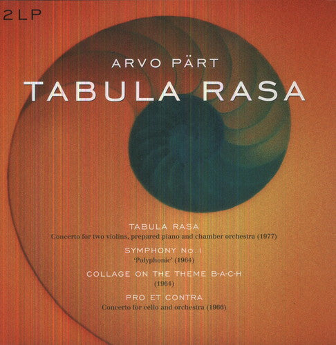 Arvo P rt: Tabula Rasa [ Record ]