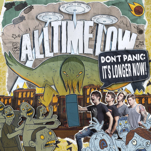 All Time Low: Don't Panic: It's Longer Now - Orange [ Record ]