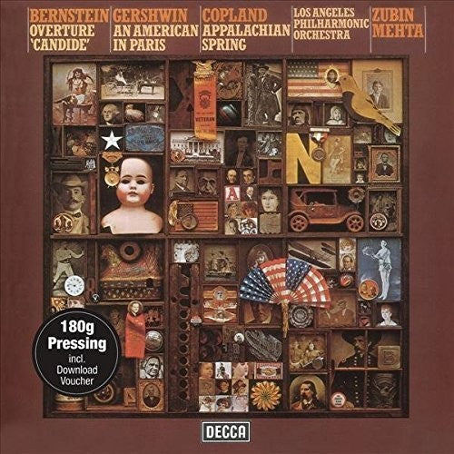 Mehta / Los Angeles Philharmonic: Mehta Conducts Bernstein Gershwin & Copland [ Record ]