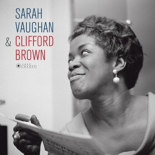 Sarah Vaughan: Sarah Vaughan & Clifford Brown + 1 Bonus Track (Cover Photo By Jean-Pierre Leloir) [ Record ]