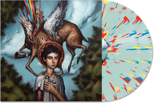 Circa Survive: Blue Sky Noise - Remastered - Clear Blue W/ Blue,Yellow & Red Splatter [ Record ]