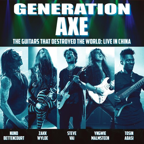 Steve Vai: Generation Axe: Guitars That Destroyed That World - Live in China [ Record ]