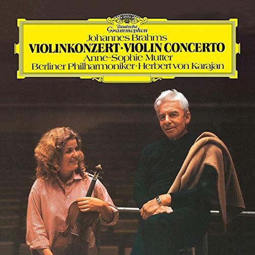 Brahms / Mutter / Berliner Philharmoniker / Karaja: Violin Concerto in D Op 77 [ Record ]