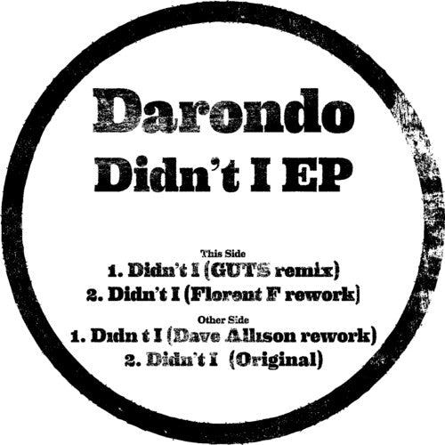 Darondo: Didn't I [ Record ]