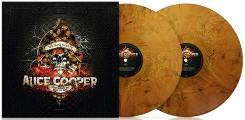 Various Artists: Many Faces Of Alice Cooper (Ltd Double Gatefold 180gm Amber MarbleVinyl) [ Record ]