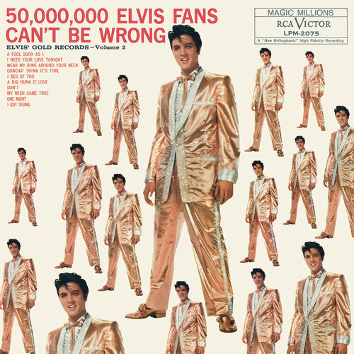 Elvis Presley: 50,000,000 Elvis Fans Can't Be Wrong: Elvis' Gold Records Volume 2 [ Record ]