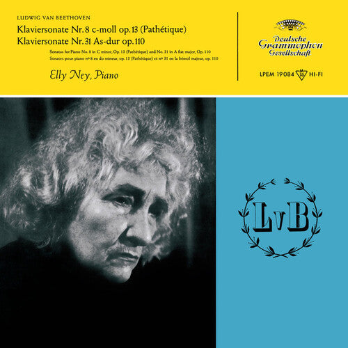 Elly Ney: Beethoven Piano Sonatas Nos. 8, 14, 23, 31 [ Record ]