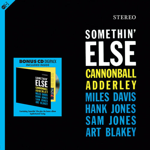 Cannonball Adderley: Somethin Else [180-Gram LP With Bonus Tracks & Bonus CD] [ Record ]
