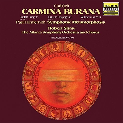 Orff / Shaw, Robert / Atlanta Symphony Orchestra: Carmina Burana [ Record ]