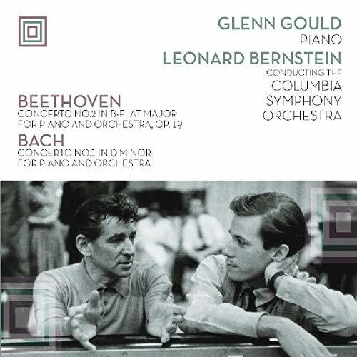 Glenn Gould: Plays Beethoven Concerto 2 & Bach Concerto 1 [ Record ]
