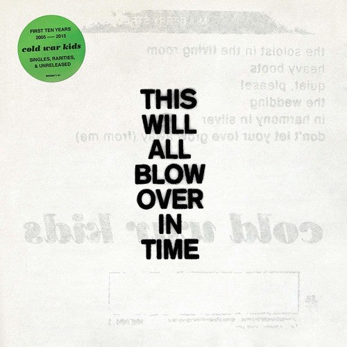 Cold War Kids: This Will All Blow Over In Time [ Record ]