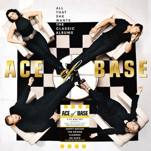 Ace of Base: All That She Wants: The Classic Albums [180-Gram Green, Red, Blue & Yellow Colored Vinyl] [ Record ]