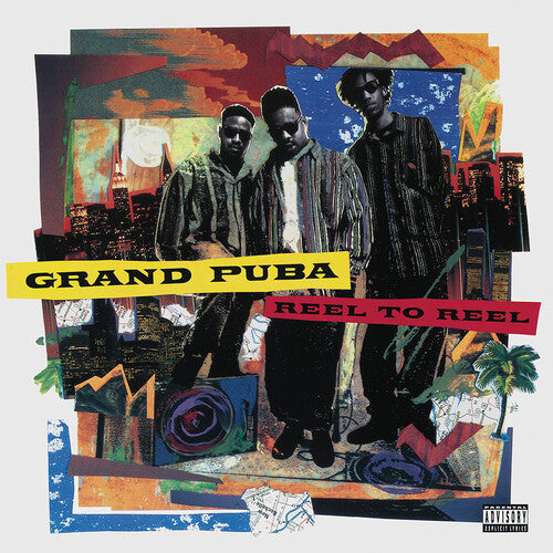 Grand Puba: Reel to Reel (LP-1 Tangerine Orange with Canary Yellow & LP-2 Blue Jay with White) [ Record ]