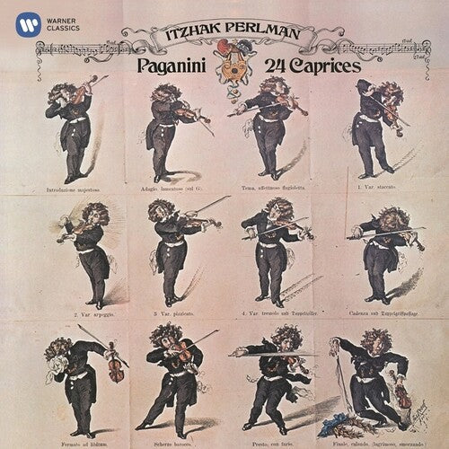 Itzhak Perlman: Paganini: 24 Caprices [ Record ]