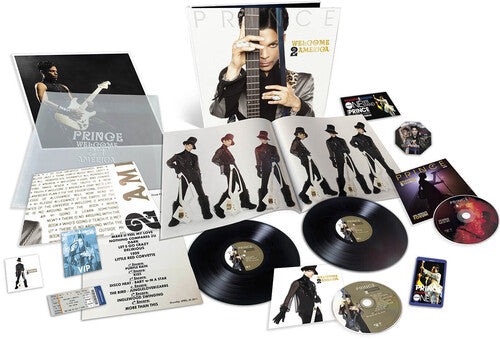 Prince: Welcome 2 America (Deluxe - 2 LP / 1 CD / 1 Blu-Ray) [ Record ]