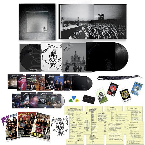 Metallica: METALLICA  (Remastered Deluxe Box Set)(5LP)(14CD)(6DVD) [ Record ]