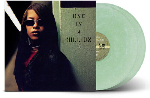 Aaliyah: One In A Million - Milky White & Green Galaxy [ Record ]