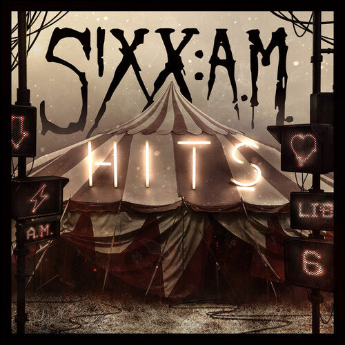 Sixx:a.M.: HITS (Translucent Red with Black Smoke Vinyl) [ Record ]
