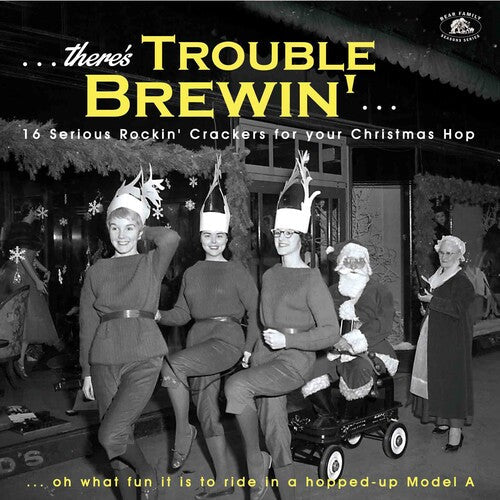 Various Artists: There's Trouble Brewin': 16 Serious Rocki' Crackers For Your Christmas Hop (Various Artists) [ Record ]