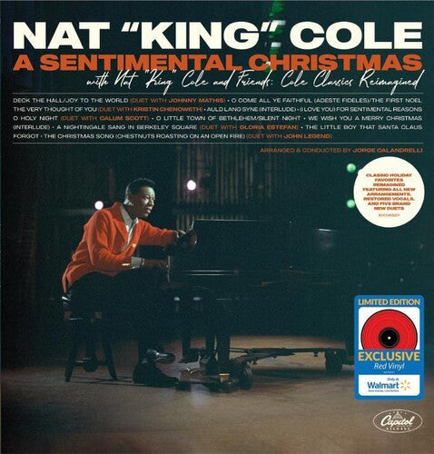 Nat King Cole: A Sentimental Christmas with Nat King Cole and Friends: Cole Classics  Reimagined (Walmart Exclusive) [ Record ]