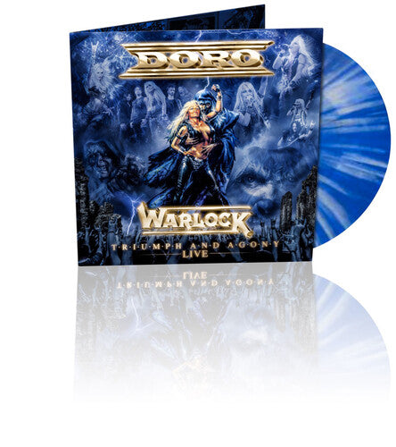 Doro: Warlock - Triumph & Agony Live (Marble Blue & White Vinyl) [ Record ]