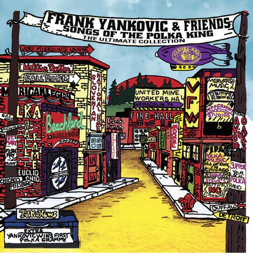 Frank Yankovic: Frank Yankovic & Friends: Songs Of The Polka King (The Ultimate  Collection) [ Record ]