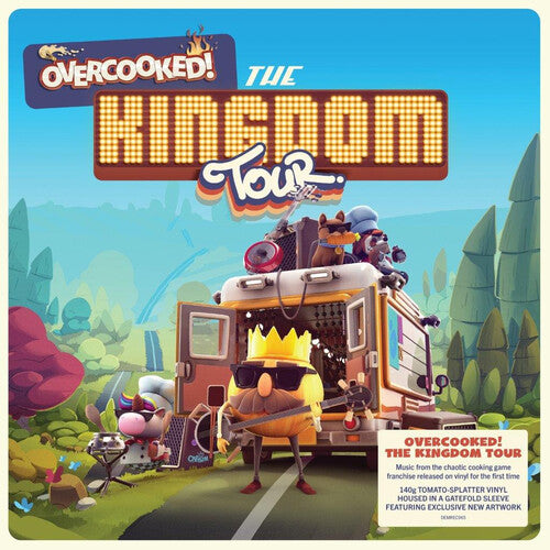 Overcooked: The Kingdom Tour / O.S.T.: Overcooked: The Kingdom Tour (Video Game Soundtrack) [140-Gram 'Tomato Splatter' Colored Vinyl] [ Record ]