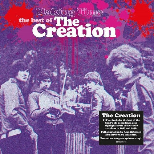 The Creation: Making Time: The Best Of [140-Gram Splatter Colored Vinyl] [ Record ]