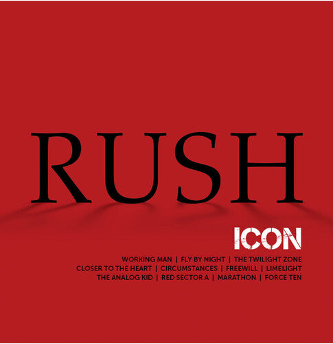 Rush: Icon [Clear Vinyl] [ Record ]