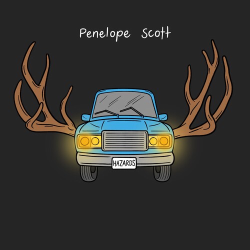 Penelope Scott: Hazards - White & Black A-Side/B-Side [ Record ]