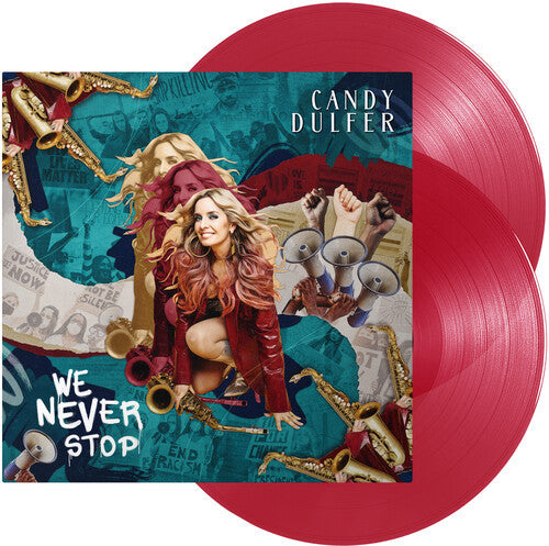 Candy Dulfer: We Never Stop - 2LP Red Vinyl w/ Bonus Track [ Record ]