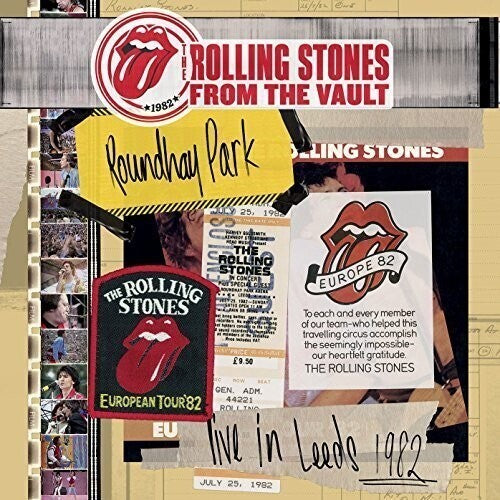 The Rolling Stones: From The Vault: Live In Leeds 1982 [ Record ]