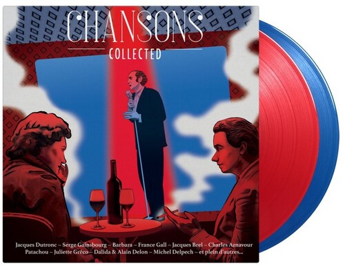 Various Artists: Chansons Collected / Various - Limited 180-Gram Red & Blue Colored Vinyl [ Record ]