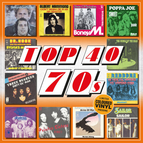 Various Artists: Top 40 70s / Various - 140-Gram Colored Vinyl [ Record ]