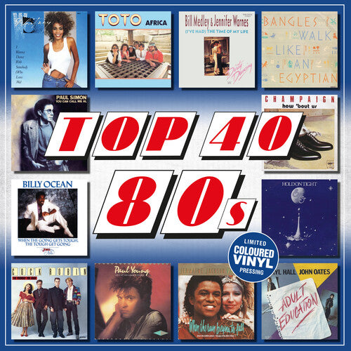 Various Artists: Top 40 80s / Various - 140-Gram Colored Vinyl [ Record ]