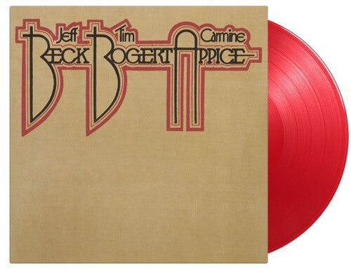 Beck, Jeff / Bogert, Tim / Appice, Carmine: Beck Bogert & Appice: 50th Anniversary - Limited 180-Gram Transparent Red Colored Vinyl [ Record ]