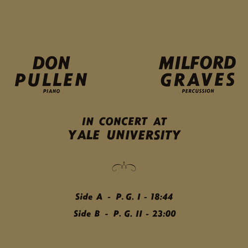 Milford Graves: In Concert At Yale University [ Record ]