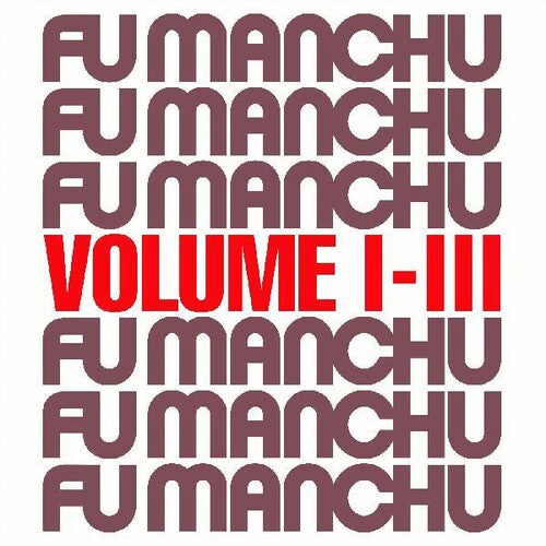 Fu Manchu: Fu30 Volume I-iii [ Record ]