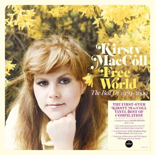 Kirsty MacColl: Free World: The Best Of Kirsty Maccoll 1979-2000 - 140-Gram Yellow Colored Vinyl [ Record ]