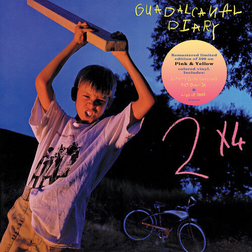 Guadalcanal Diary: 2 X 4 - Pink/yellow Swirl [ Record ]