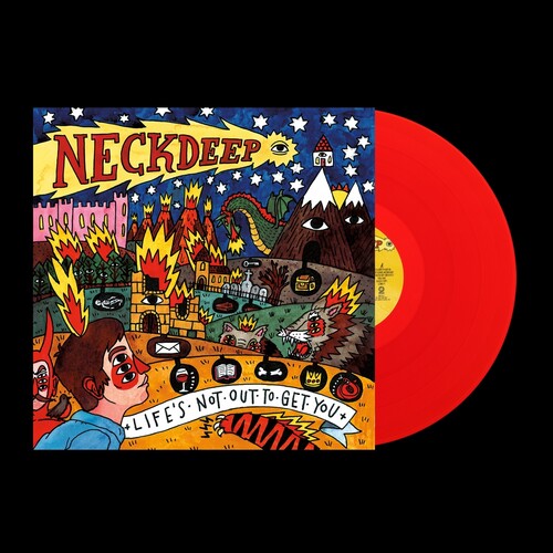 Neck Deep: Life's Not Out to Get You - Blood Red [ Record ]