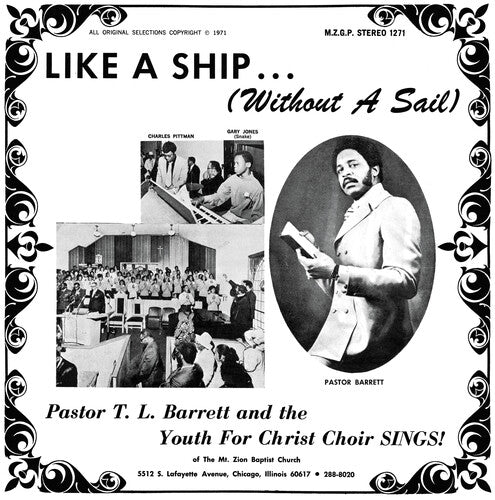 Pastor T.L. Barrett: Like a Ship (Without a Sail) [ Record ]