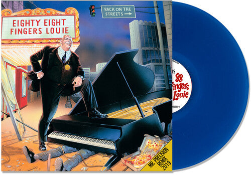 88 Fingers Louie: Back on the Streets (Remixed and Remastered) - Blue [ Record ]
