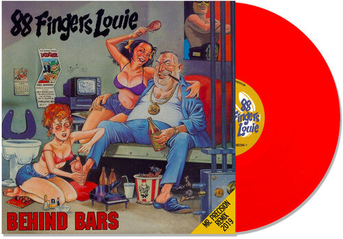 88 Fingers Louie: Behind Bars - Red [ Record ]