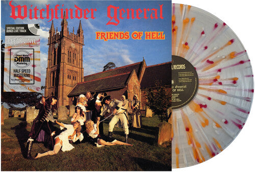 Witchfinder General: Friends Of Hell - Clear Red Orange & White Splatter Vinyl [ Record ]